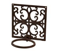 Esschert Design Presina Fiore Ghisa Vasi da Parete Supporto Fiore Giardino