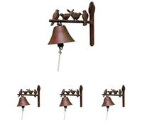 Esschert Design - Campanella Decorativa da Porta (Confezione da 4)