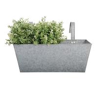 Esschert Design Vaso da Balcone in Zinco Anticato - 1 pz.