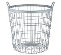 Esschert Design Cestello Patate Cestino Raccolto Giardino Ferro Rastrello Grande