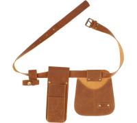 Esschert Design Cintura da Giardinaggio in Pelle Bovina con Tasche - 1 pz.