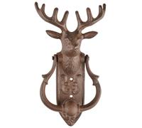 Esschert Design DB78 Battente per Porta, in Ferro, Marrone, Taglia Unica