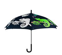Esschert Design Chameleon Cambia Colore Ombrello IN Pioggia per Bambini Ombrello