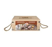 Esschert Design FF240 - Set di 7 pentole olandesi, 28,9 x 28 x 15,8 cm, colore: Nero