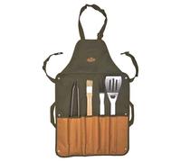 Esschert Design - Grembiule con Grill Posate, Verde, 45.5 X 2.5 X 87.5, gt91