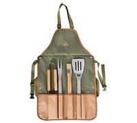 Esschert Design - Grembiule con Grill Posate, Verde, 45.5 X 2.5 X 87.5, gt91