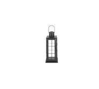 Esschert Design Lanterna in metallo, nero, h. 27 cm Lanterna in metallo, nero, h. 27 cm