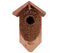 Esschert Design Nestbeutel Kokos, Nisthöhle, Vogelhaus, Nisthaus, Nistkasten, ca. 15 x 10 x 26 cm