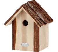 Esschert Design Nido con Tetto in Corteccia - 1 pz.