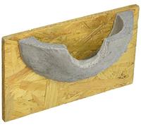 Esschert Design - Nido per Rondini a Forma di cesta rovesciata, Molto Robusta, da Circa 24 cm x 9,1 cm x 15 cm