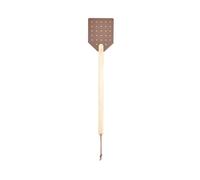 ESSCHERT DESIGN PALETTA SCACCIA MOSCHE IN PELLE E LEGNO