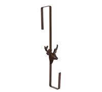 Esschert Design Porta corona in ghisa marrone