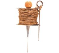 Esschert Design Spina Corda Dispenser Bobina di Iuta Acciaio Inox 25m