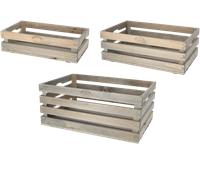 Esschert Design Set di 3 Ceste per Frutta - 3 pezzi