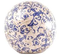 Esschert Design - Sfera in Ceramica, Colore Blu