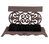 Esschert Design - Spazzolascarpe e Stivali Decorativo in Ferro battuto Taglia Unica Marrone