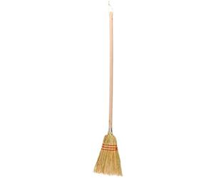 Esschert Design Stroh - Scopa per bambini, altezza 100 cm, in legno con manico