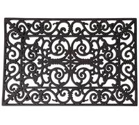 Esschert Design Tappetino Da Ingresso Rettangolare In Gomma Con Ornamenti
