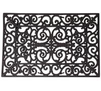 Esschert Design Tappetino Da Ingresso Rettangolare In Gomma Con Ornamenti