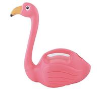 Esschert Design Fenicottero Annaffiatoio Rosa Fiori Giardino 1,5 Litri Plastica