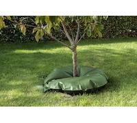 Esschert Design Tree - Sacco per irrigazione, 95 x 95 x 14 cm, Colore: Verde verderame