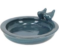 Esschert Design Vasca per Uccelli - Petrolio