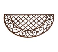 Esschert Design Zerbino 67 x 34cm Zerbino Ghisa Semicerchio Porta Opaco