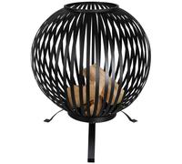 # Esschert Feuerball Nero 59x59x73cm Falò Metallo Falò Braciere
