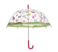 Esschert Ombrello da bambino trasparente farfalle, Multi-colore, trasparente