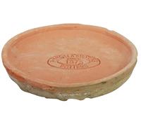 Esschert, Sottobicchieri tondi anticati in terracotta, Terracotta (Terracotta)