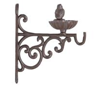 Esschert Supporto Per Uccelli In Ghisa Ruggine Marrone