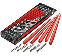 Essdee Raschietto Set di Cutter (5 Assortiti stampini e Porta)