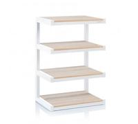 Esse HiFi Mobile Porta Elettroniche Bianco/ Rovere
