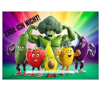 Esse ich nicht! Der freche Kinderkalender mit Obst & Gemüse (Wandkalender 2026 DIN A2 quer), CALVENDO Monatskalender: Witziger Kinderkalender mit ... die Ernährung bunt und lustig lieben.