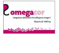 Essecore Integratore Omegacor Omega 3 EPA e DHA, 20 perle