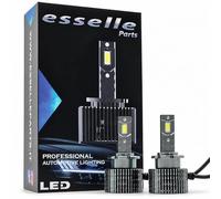 Esselle Parts Coppia Lampade D2S LED 12000 Lumen 6000K specifiche per Bmw Serie 3 E46 - Conversione da Xenon a LED Plug & Play Canbus - Luce Bianco Ghiaccio Ultra Potente - 35W CSP Alta Luminosità