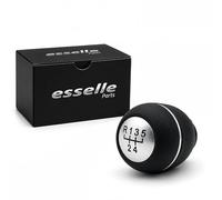 Esselle Parts Pomello Leva Cambio per Alfa Romeo Mito 5 marce In Similpelle | Ricambio Specifico Plug & Play | Design Ergonomico e Resistente, alta qualità