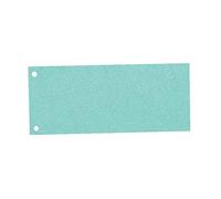 Esselte - 100 Strisce divisori in cartoncino, Formato Extra Largo, Divisorio da 1/3 di A4, 100% Riciclato, Confezione da 100 pezzi, Blu, 20996