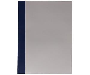 Esselte 12616 - Confezione 50 Cartellini con Fermaglio, Rilegatori PVC, A4, Blu Marino