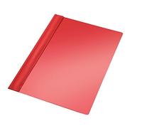 Esselte 13202 Confezione 50 Cartellini con Fermaglio, Rilegatori PVC, Rosso