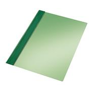 Esselte 13205 - Confezione 50 Cartellini con Fermaglio, Rilegatori PVC, A4, Verde