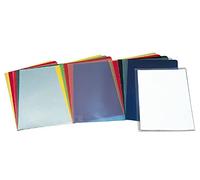 ESSELTE 14600 - Cartelline per unghie in PVC 180 micron (confezione da 100 pz) 30 fogli colore trasparente