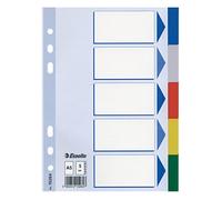 ESSELTE - 15264 - Separatore - 5 tasti colorati - PP - A5 - multicolore - Esselte - 45649 - Conf. da 1 Pz.