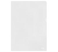 Esselte 18203 - Cartellina ad angolo, formato A4, 40 fogli, trasparente