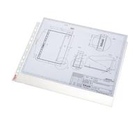 Esselte 23782 Multiperforato Tasca A5 Aperto Top Economia 50 Micron Pacco 100