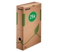 Esselte 25 Scatole archivio Eco A4, Dorso 8 cm, 8 x 32.7 x 23.3 cm, Ocra