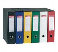 Esselte 390755180 Eurofile Registratori, Protocollo, Dorso 8, F.To Utile 23 x 33 cm, Verde