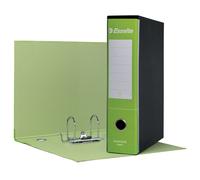 ESSELTE - 390775600 - Registratore Essentials G75 - dorso 8 cm - protocollo 23x33 cm - verde chiaro - Esselte - 102698 - Conf. da 6 Pz. - 390775600