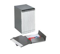 ESSELTE - 390955040 - Gruppo Delso Line - 25 x 32 cm - 12 cartelle 2 lembi - con custodia - dorso 1,5 cm - Esselte - 50123 - Conf. da 1 Pz. - 390955040