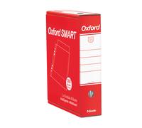 ESSELTE - 391098600 - Buste forate Oxford Smart - De Luxe - buccia - 22x30 cm - trasparente - Esselte - conf. 300 pezzi - 68951 - Conf. da 1 Pz. - 391098600